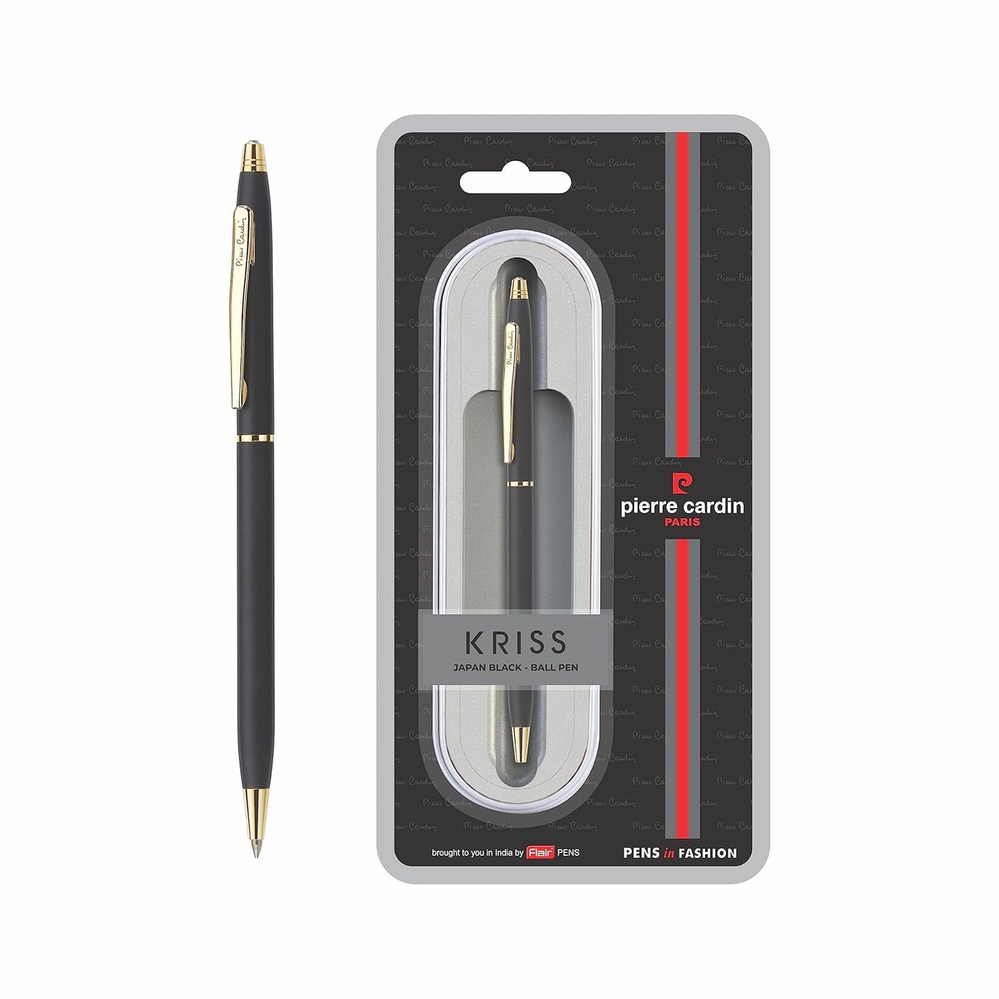 Pierre Cardin Kriss Japan Black Ball Pen