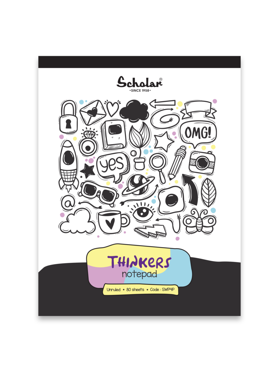 Thinker’s Unruled Notepad