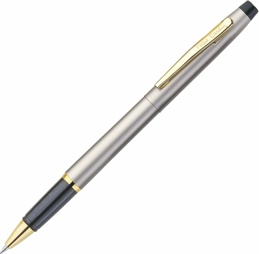 PIERRE CARDIN Kriss Satin Nickle Roller Ball Pen