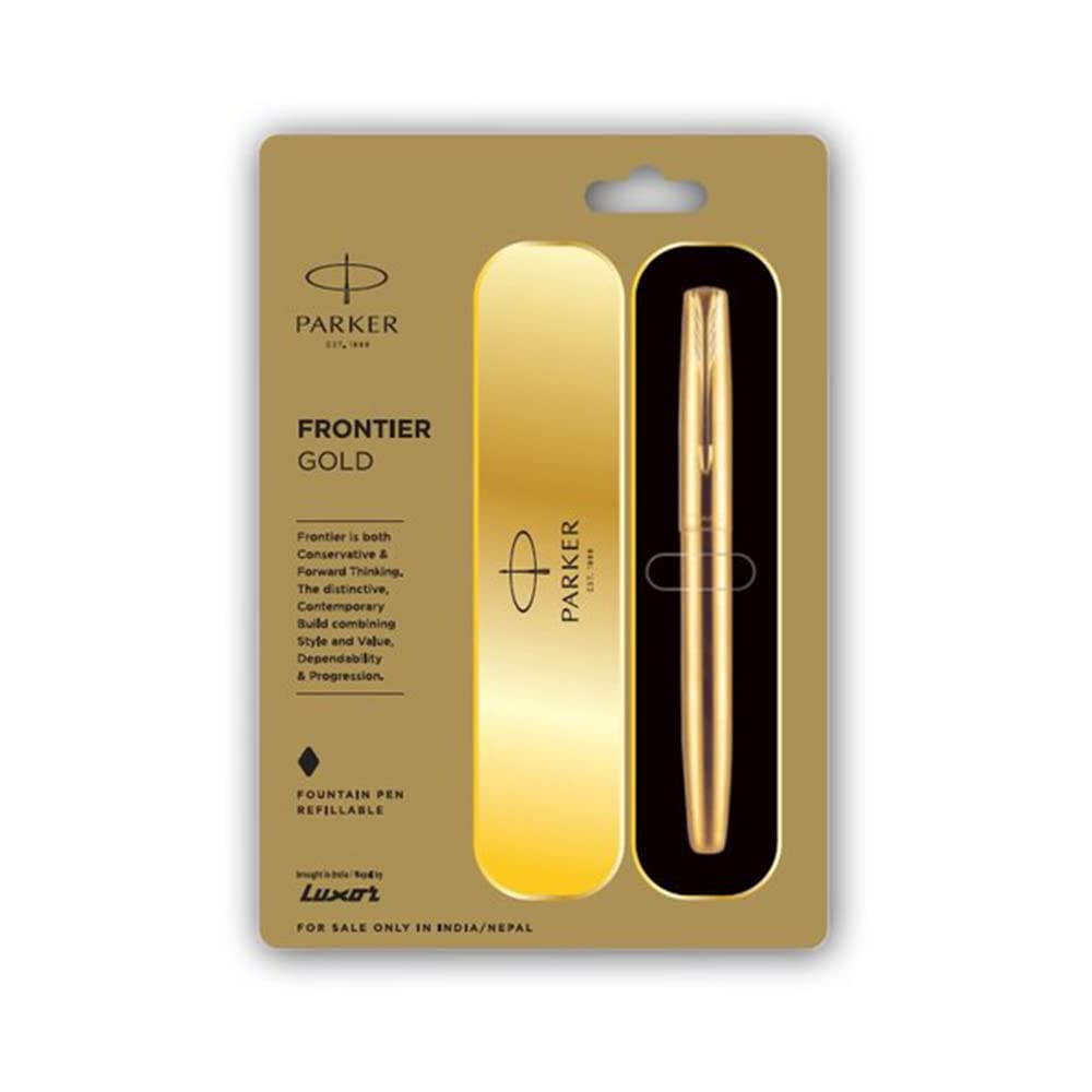 PARKER Frontier Gold Fountain Pen