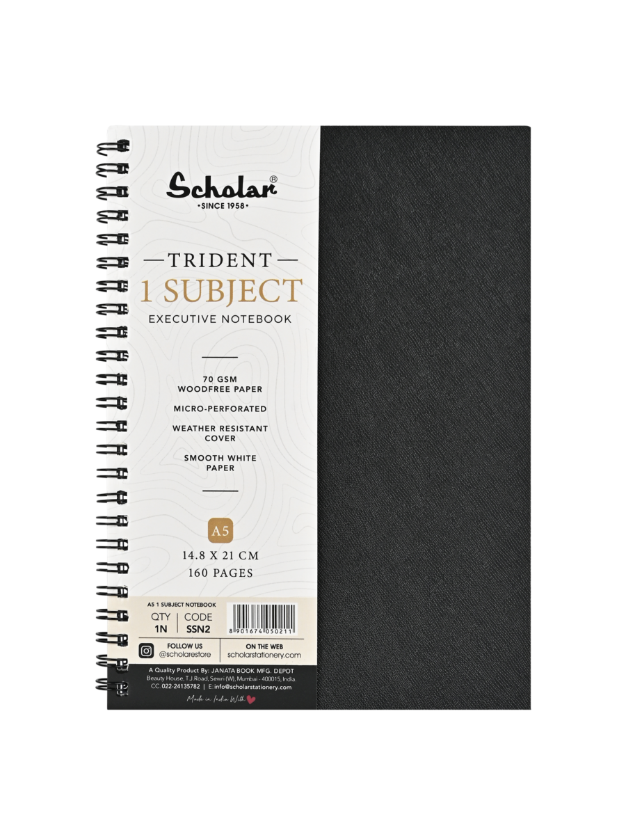Scholar Trident One Subject Notebook