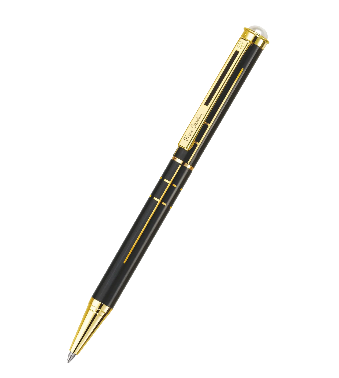 pierre Cardin Pearl black & gold ball pen
