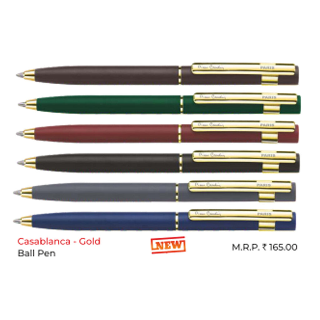 Pierre Cardin Casablanca Gold Ball Pen