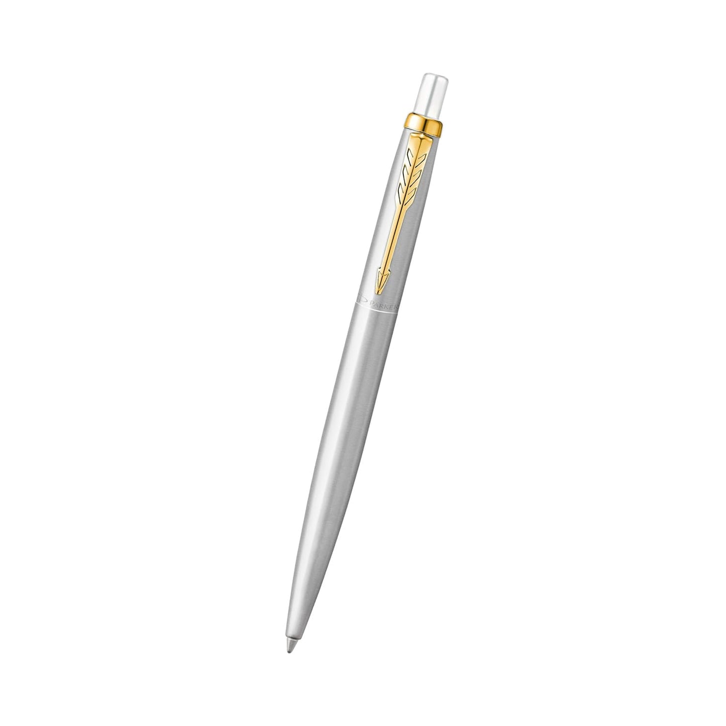 Parker Jotter Stainless Steel Gold Trim Ball Pen