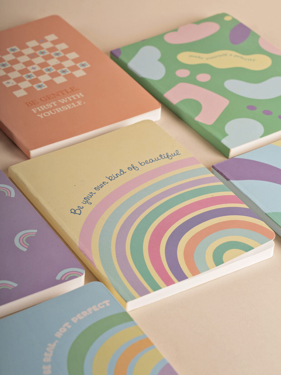 Scholar Unruled Notebook Self love