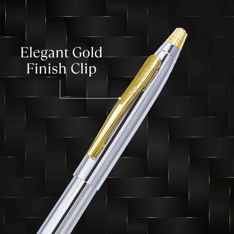 Pierre Cardin Kriss White Gold Premium Fountain Pen