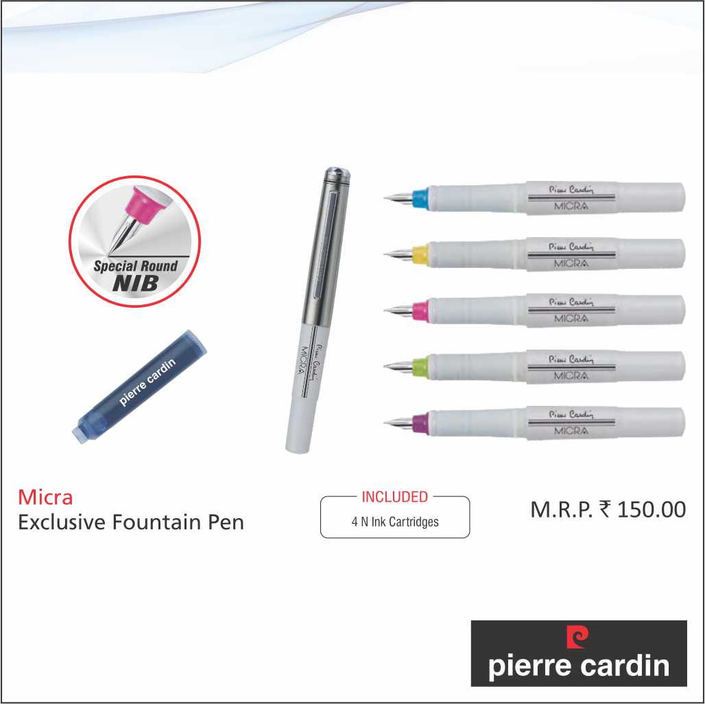 Pierre Cardin Micra Fountain Pen with special Round Nib
