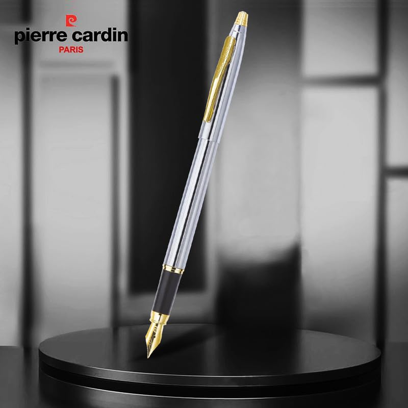 Pierre Cardin Kriss White Gold Premium Fountain Pen