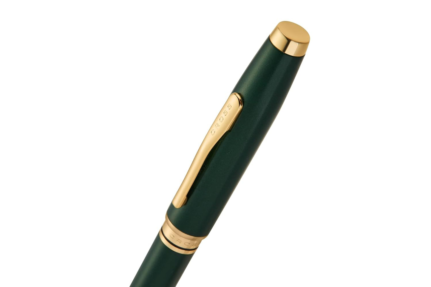 Cross Coventry Satin Metallic Green Lacquer with Gold PVD Appointments Ballpoint Pen