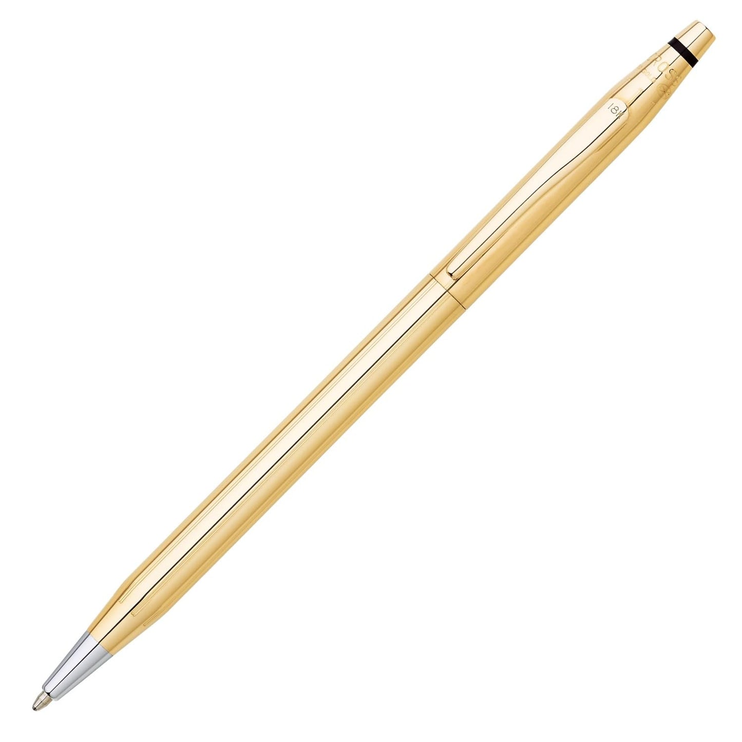 Cross Classic Century Refillable Ballpoint Pen, 18 Carat Gold