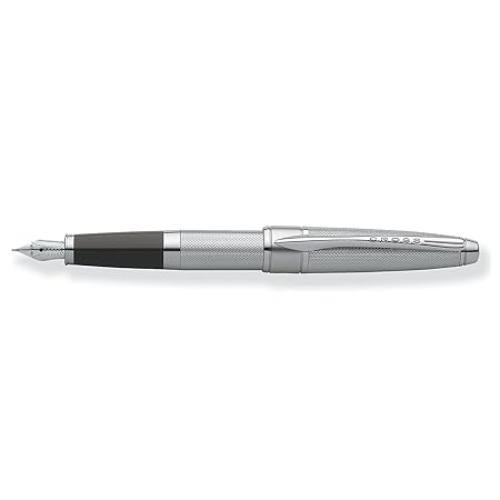 CROSS Apogee Chrome Fountain Pen (AT0126-1MD)
