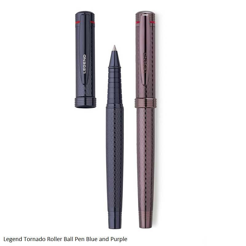 LEGEND Dark Blue Tornado Roller Pen