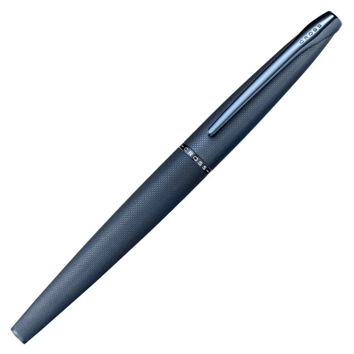 Cross ATX Sandblasted Dark Blue Roller Ball Pen 885-45