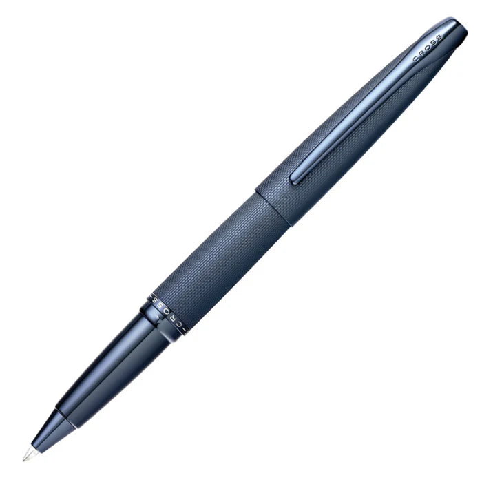Cross ATX Sandblasted Dark Blue Roller Ball Pen 885-45