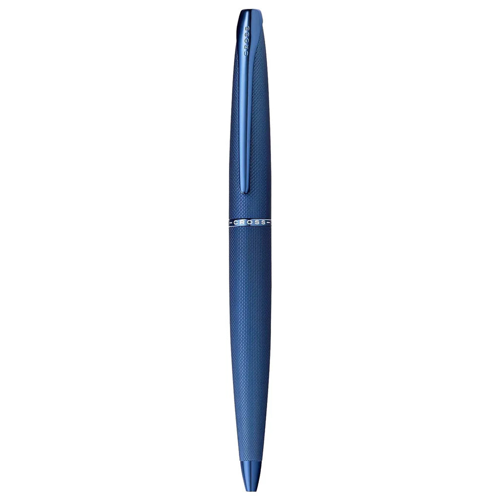 Cross ATX Sandblasted Dark Blue Ballpoint Pen 882-45