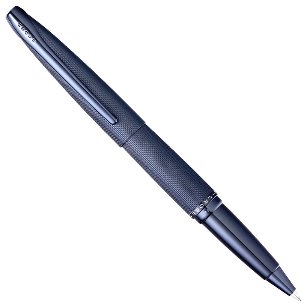 Cross ATX Sandblasted Dark Blue Roller Ball Pen 885-45