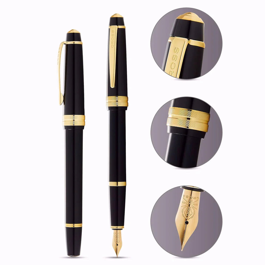 Cross Bailey Light Polished Black GT Fountain Pen