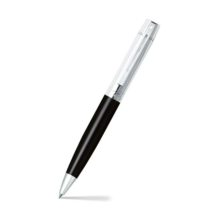 Sheaffer Glossy Black Ballpoint pen with Chrome Cap and Chrome Trim