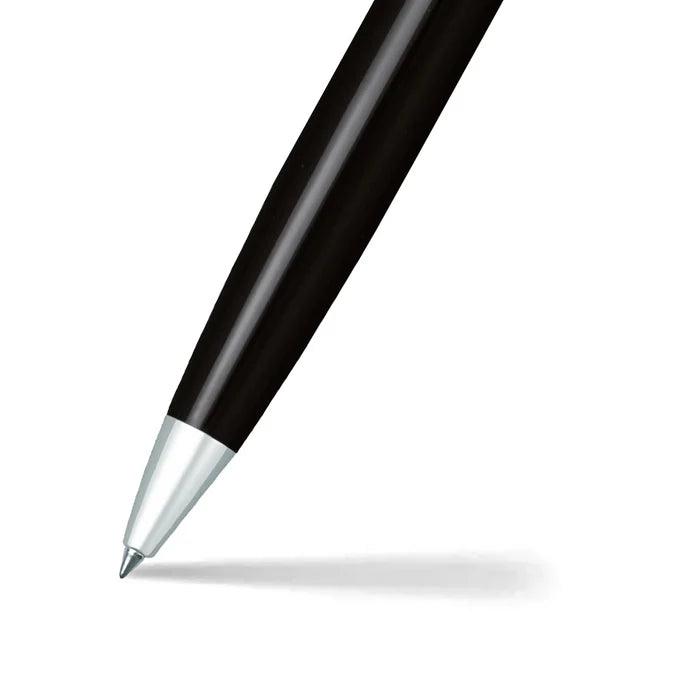 Sheaffer Glossy Black Ballpoint pen with Chrome Cap and Chrome Trim