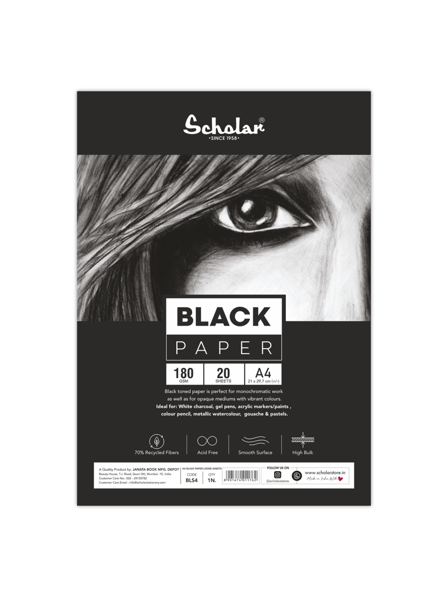 Black Paper Loose Sheets