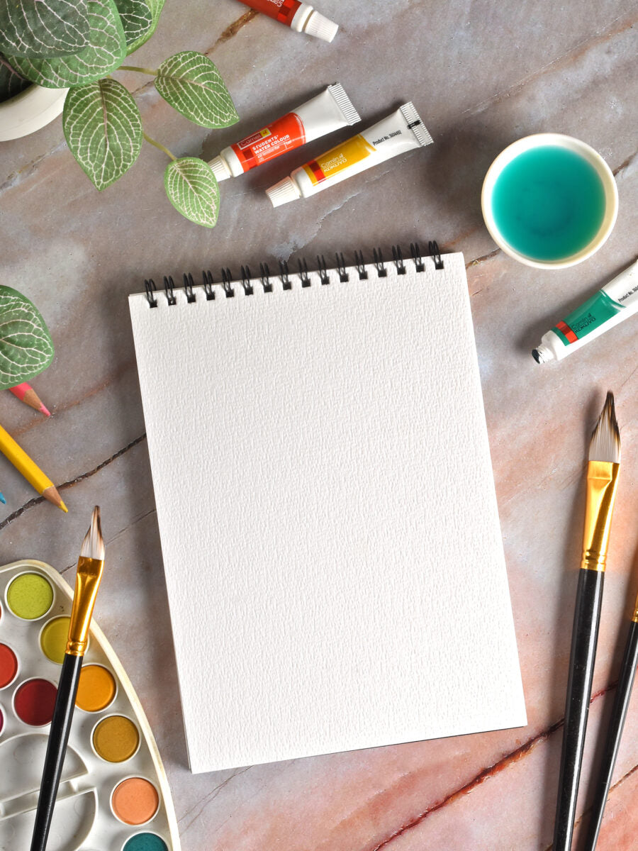 Watercolour Cold Pressed Paper Pads Wire Bound