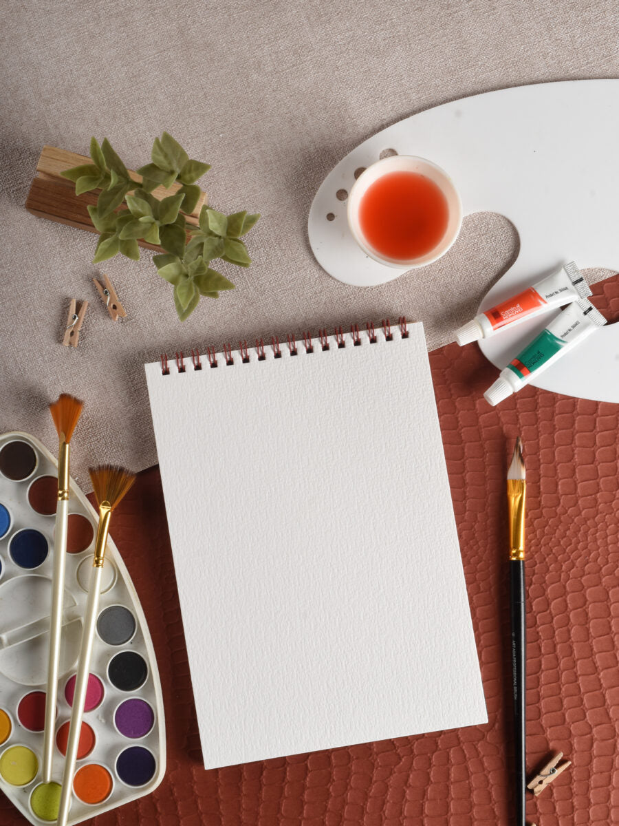 Watercolour Cold Pressed Paper Pads Wire Bound