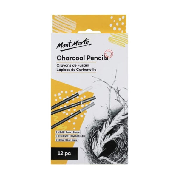 Mont Marte Charcoal Pencil Set