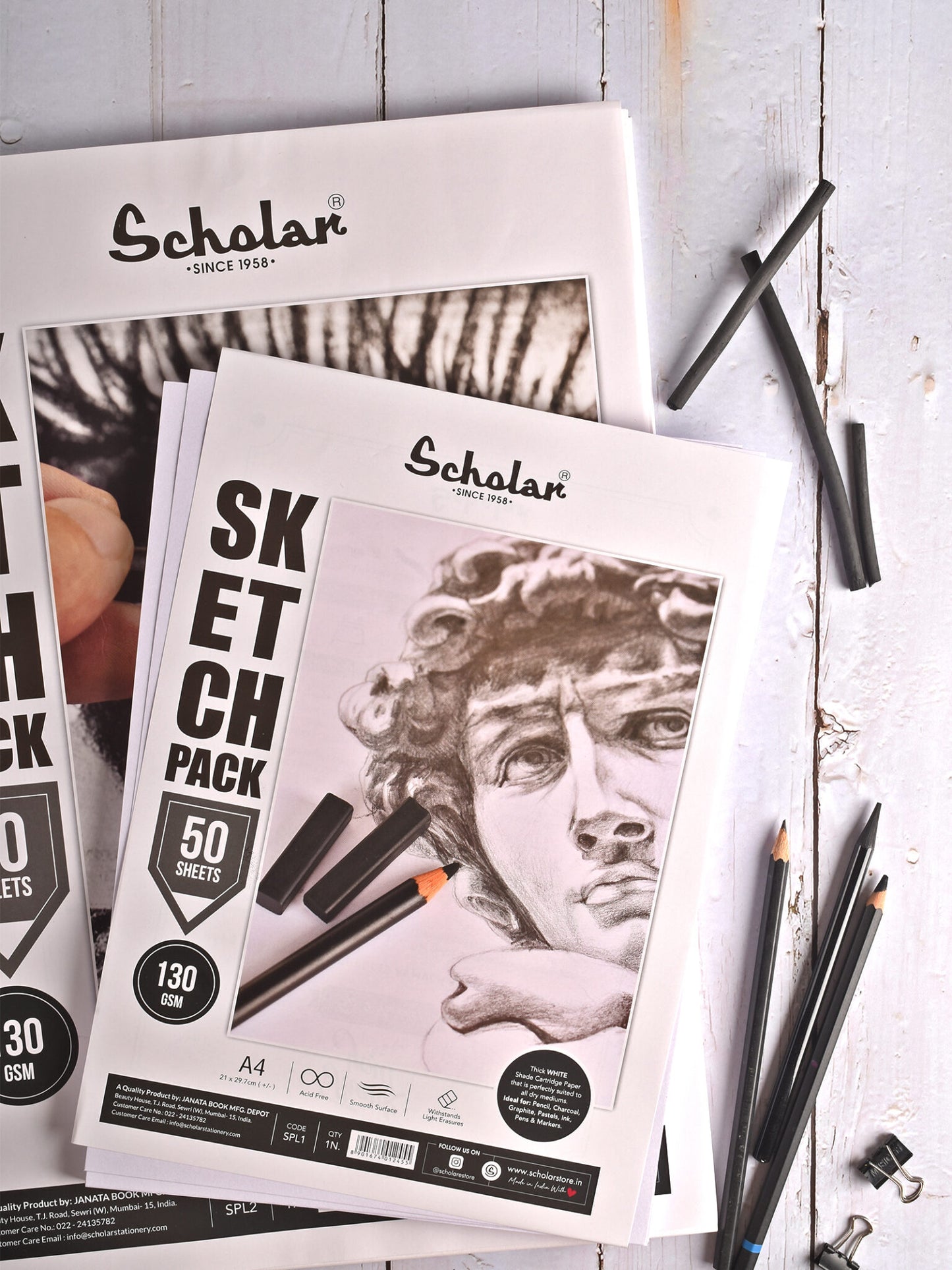White Cartridge Paper Loose Sheets