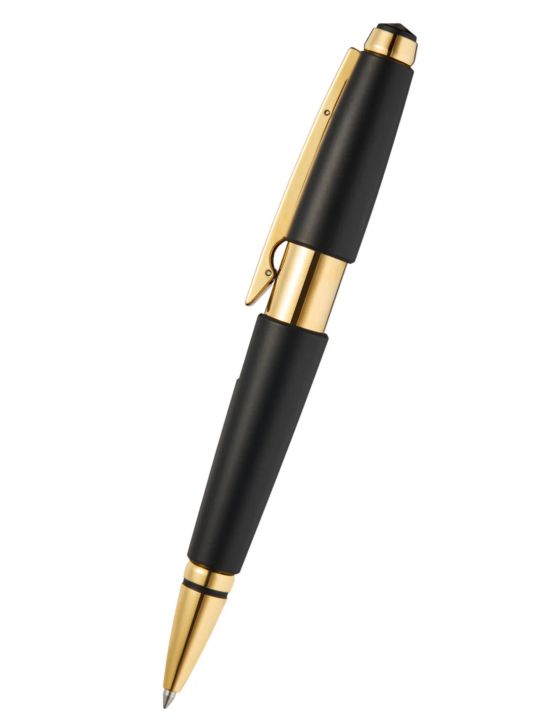 Cross Edge Matte Black Lacquer with Gold PVD Appointments Selectip Rollerball Pen