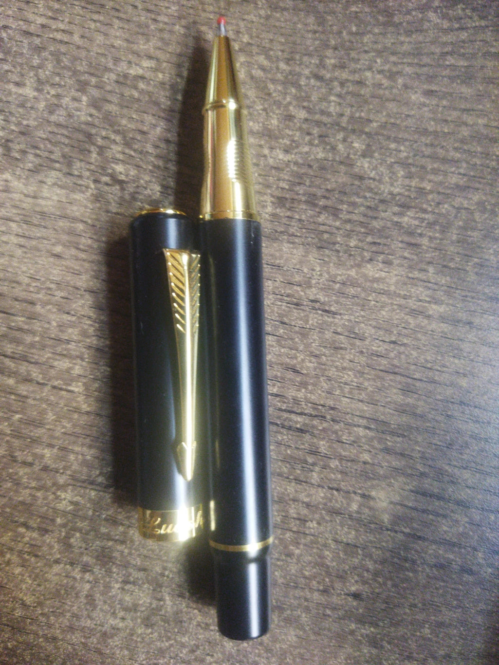 Loushi 3106 Matte Black Roller Ball Pen