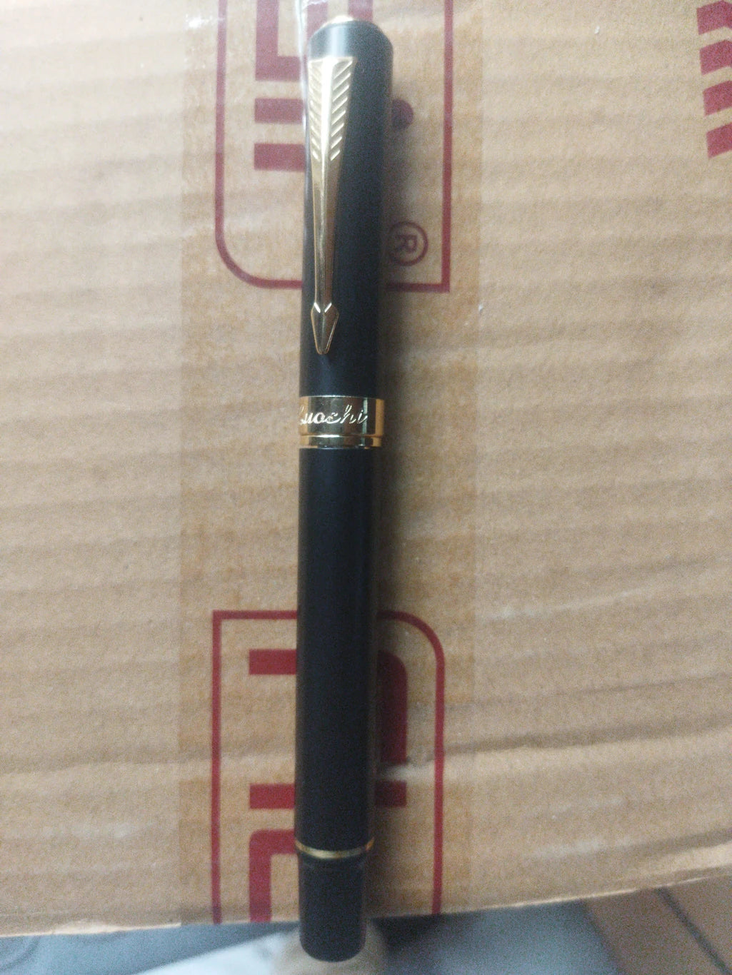 Loushi 3106 Matte Black Roller Ball Pen