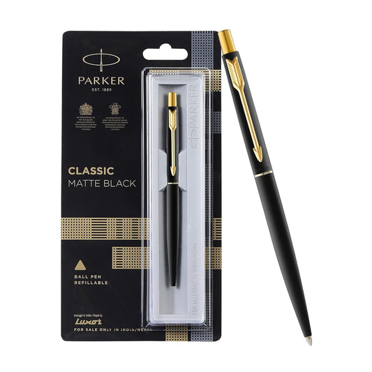 Parker Classic Matte Black GT Ball Pen