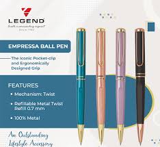 LEGEND Empresa Metal Twist Ballpoint Pen – Pen Palace