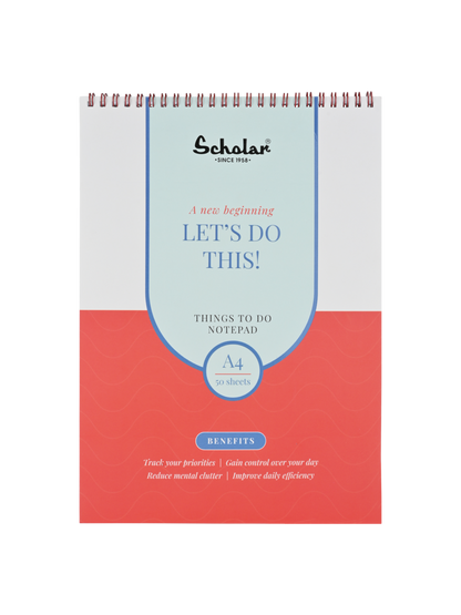 Things To Do Spiral Pads
