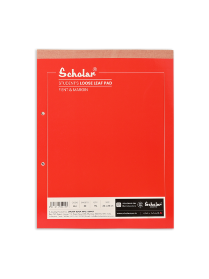 Student Loose Leaf Pad