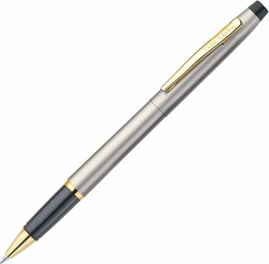 PIERRE CARDIN Kriss Satin Nickle Roller Ball Pen