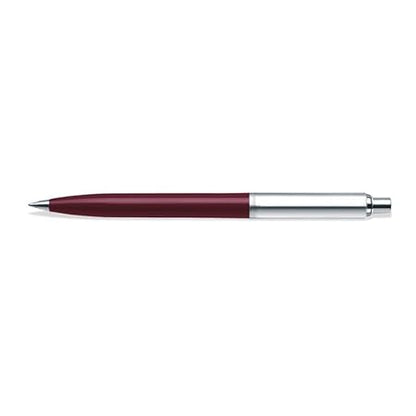 Sheaffer 321 Sentinel Ballpoint Pen Burgundy with Chrome Trim