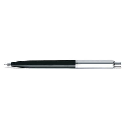 Sheaffer Sentinel E321 Black Barrel Brushed Chrome Cap & Chrome Trim Ballpoint Pen