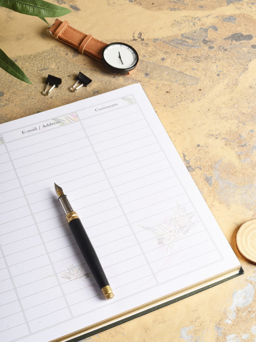 Visitor’s Book Premium