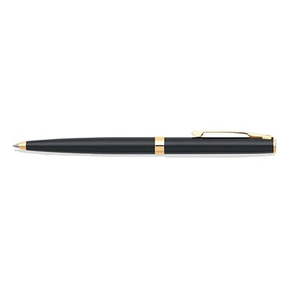 Sheaffer Ballpoint Pen Sagaris 9471 Gloss Black With Gold Tone Trim | Premium Black Ballpen
