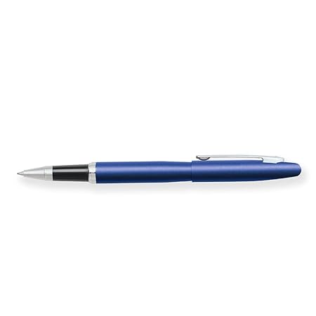 Sheaffer VFM E9401 Rollerball Pen – Neon Blue with Chrome Trim