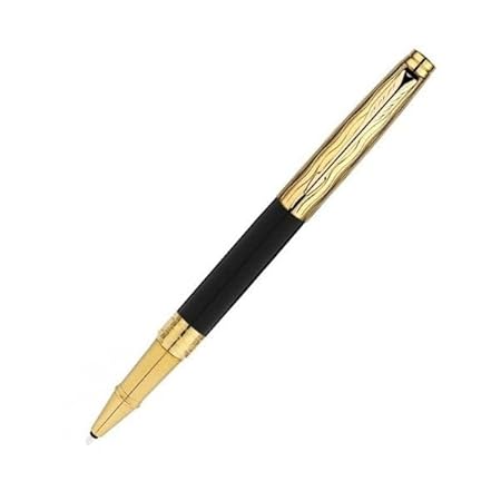 Parker Aster Essential Black & Gold GT Rollerball Pen