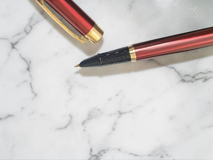 Dikawen 8006 Fountain Pen with Gold Trim