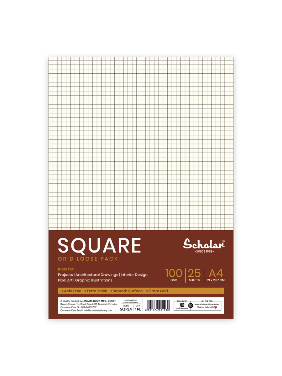 Premium Square and Isometric and Dot Loose Sheets