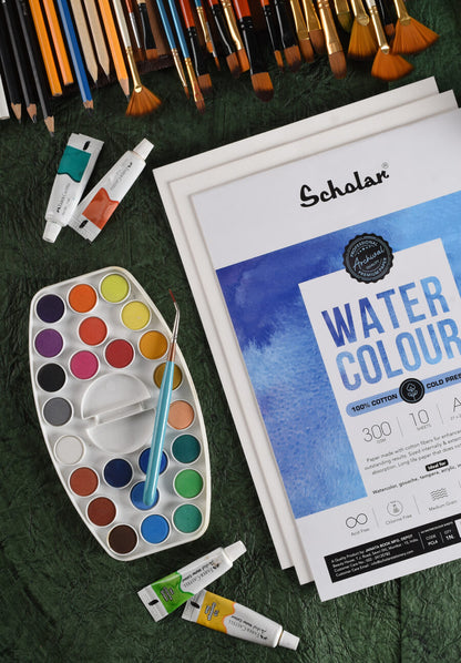 Watercolour Paper – 100% Cotton Loose Sheets