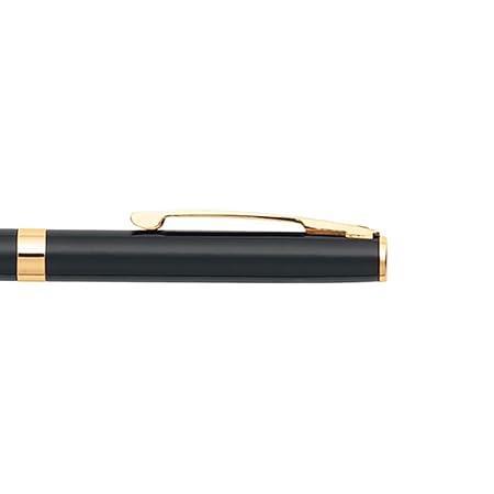 Sheaffer Ballpoint Pen Sagaris 9471 Gloss Black With Gold Tone Trim | Premium Black Ballpen