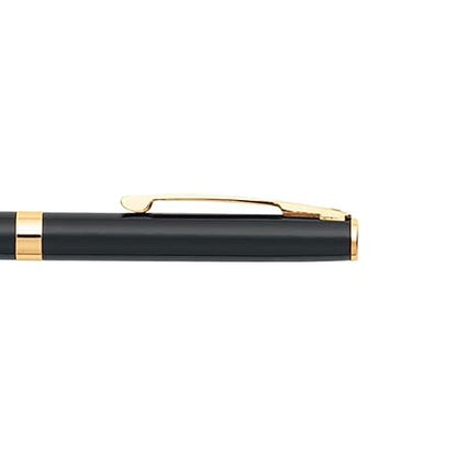 Sheaffer Ballpoint Pen Sagaris 9471 Gloss Black With Gold Tone Trim | Premium Black Ballpen