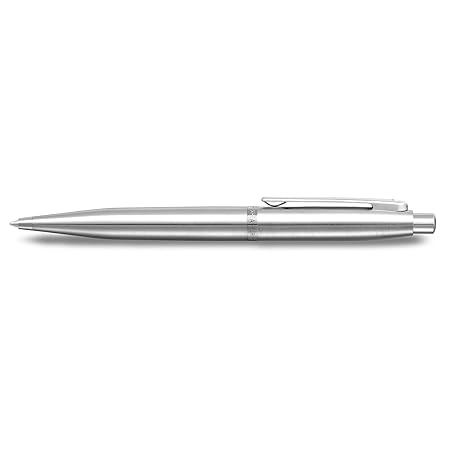 Sheaffer VFM 9426 Brushed Chrome Ballpoint Pen with Chrome Trim