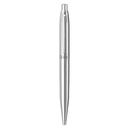 Sheaffer VFM 9426 Brushed Chrome Ballpoint Pen with Chrome Trim