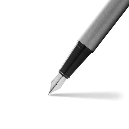 Sheaffer Gift 300 Lacquer Fountain Pen  – Matte Grey with Polished Black Trim